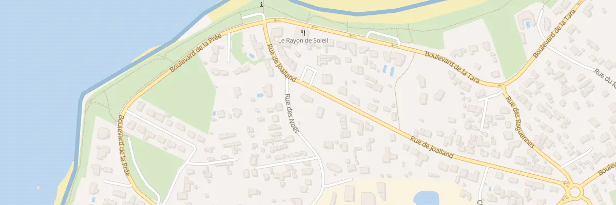 Plan du 87 Rue de Joalland à La Plaine-sur-Mer