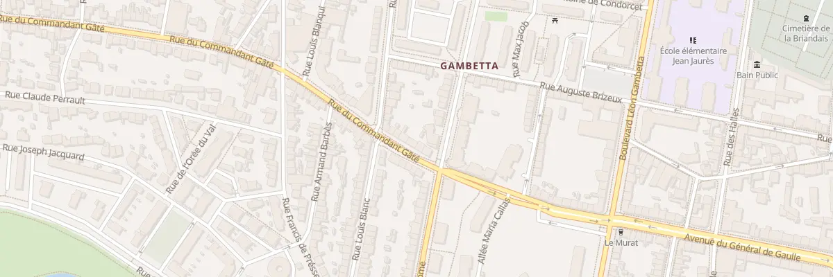 Plan du 38 Rue du Cdt Gustave Gate à Saint-Nazaire