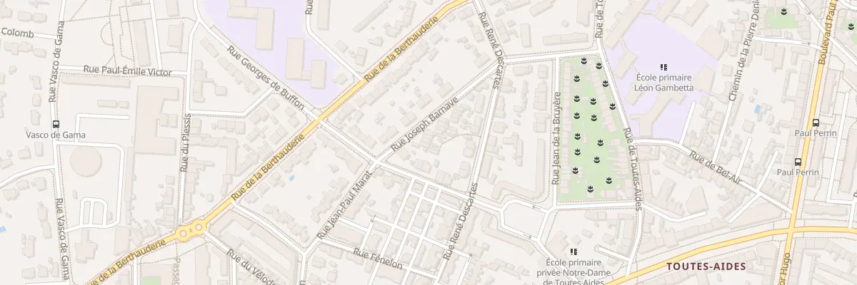 Plan du 6 Rue Joseph Barnave à Saint-Nazaire