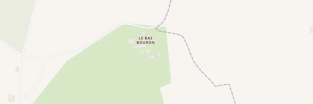 Plan du 3 Le Bas Bouron à Saint-Gorgon