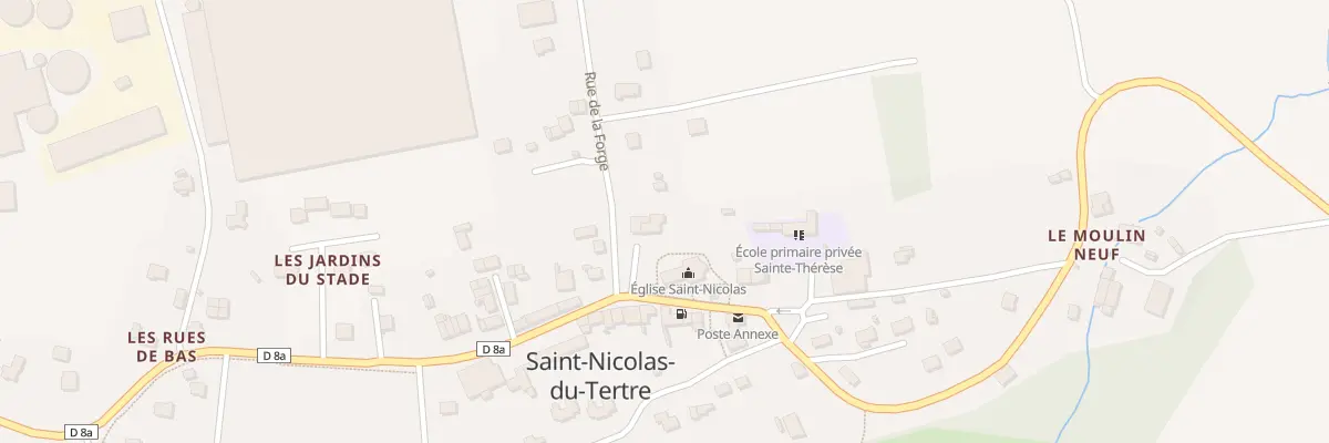 Plan du 2 Pl de l’Eglise à Saint-Nicolas-du-Tertre