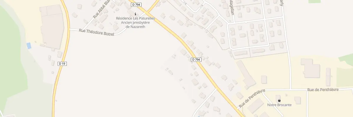 Plan du 12 Rue de Dinan à Plancoët