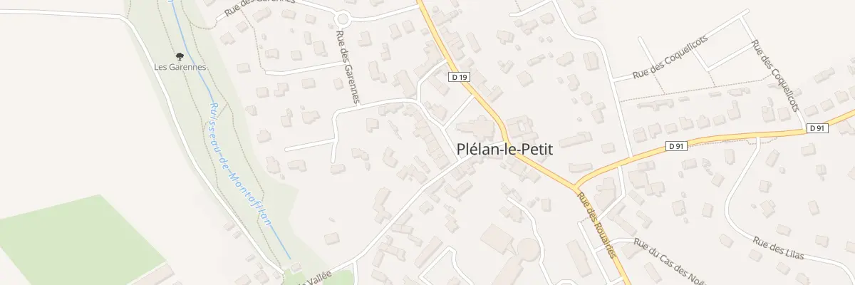 Plan du 15 Pl de l’Eglise à Plélan-le-Petit