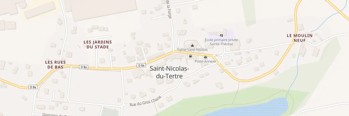 Plan du 11 Rue du Tertre à Saint-Nicolas-du-Tertre