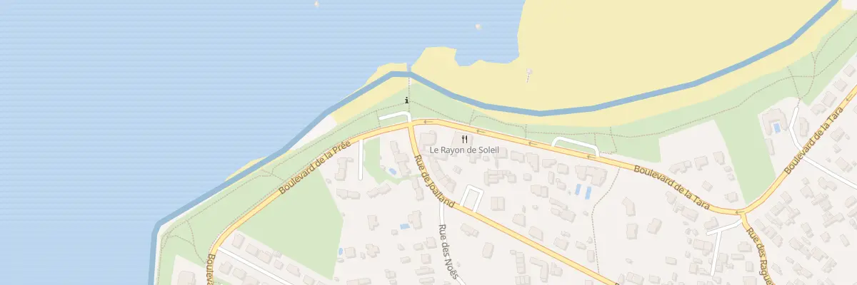 Plan du 227 Bd de la Tara à La Plaine-sur-Mer