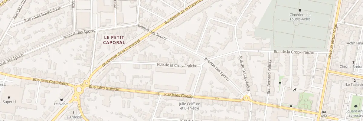 Plan du 26 Rue de la Croix Fraîche à Saint-Nazaire