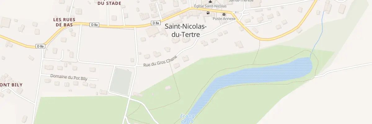 Plan du 5 Rue du Gros Chene à Saint-Nicolas-du-Tertre