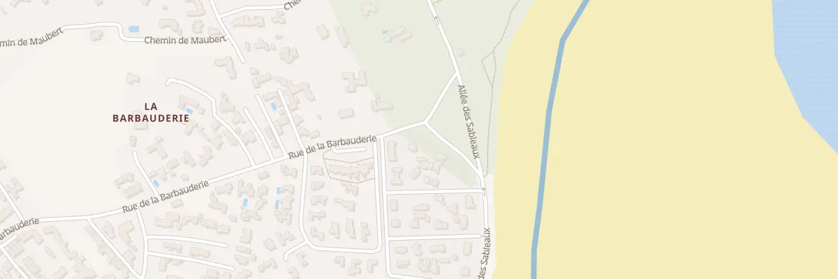 Plan du 70 Rue de la Barbauderie à Noirmoutier-en-l’Île