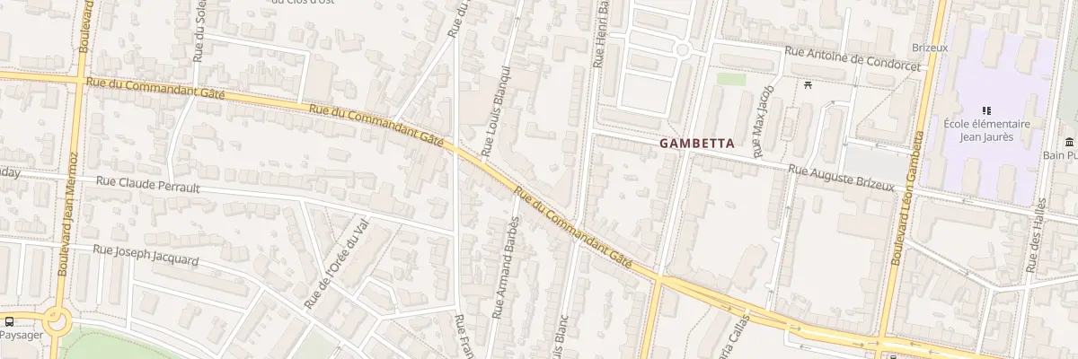 Plan du 56 Rue du Cdt Gustave Gate à Saint-Nazaire