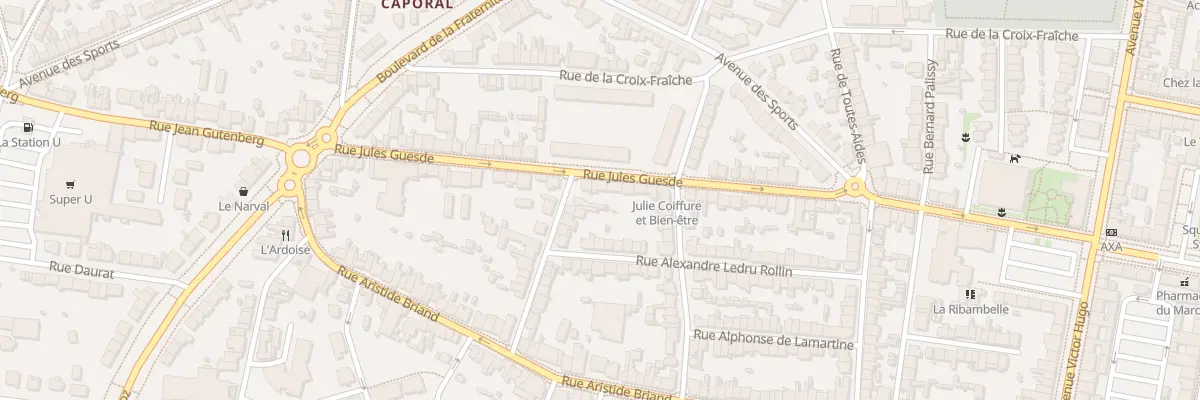Plan du 37 Rue Jules Guesde à Saint-Nazaire
