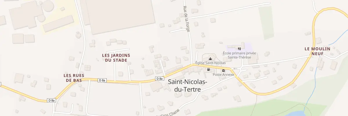 Plan du 2 Rue du Tertre à Saint-Nicolas-du-Tertre