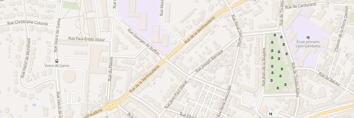 Plan du 29 Rue de la Berthauderie à Saint-Nazaire