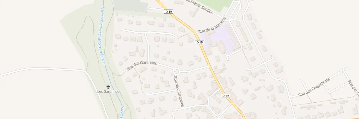 Plan du 3 Rue des Garennes à Plélan-le-Petit