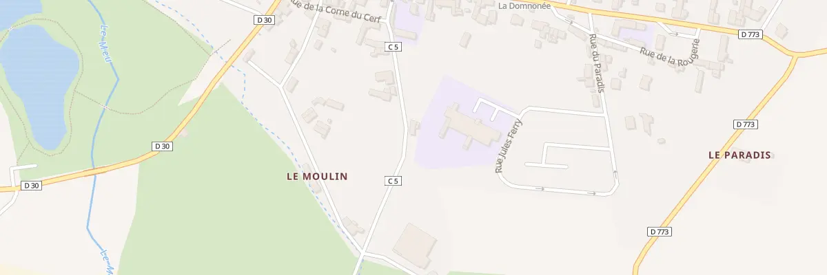 Plan du 7 Rue du Gaël Villacoublay à Gaël
