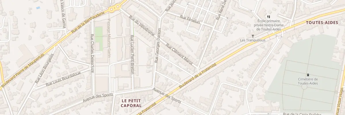 Plan du 19 Rue Clément Marot à Saint-Nazaire