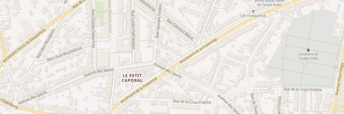 Plan du 62 Bd de la Fraternité à Saint-Nazaire