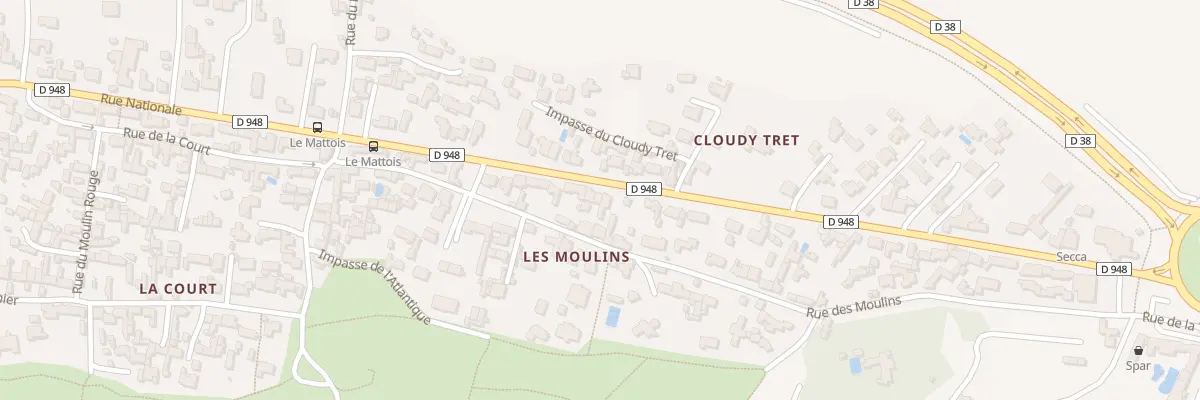Plan du 82 Rue Nationale à La Guérinière