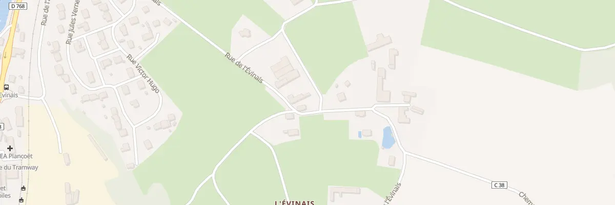 Plan du 5 La Grande Evinais à Plancoët