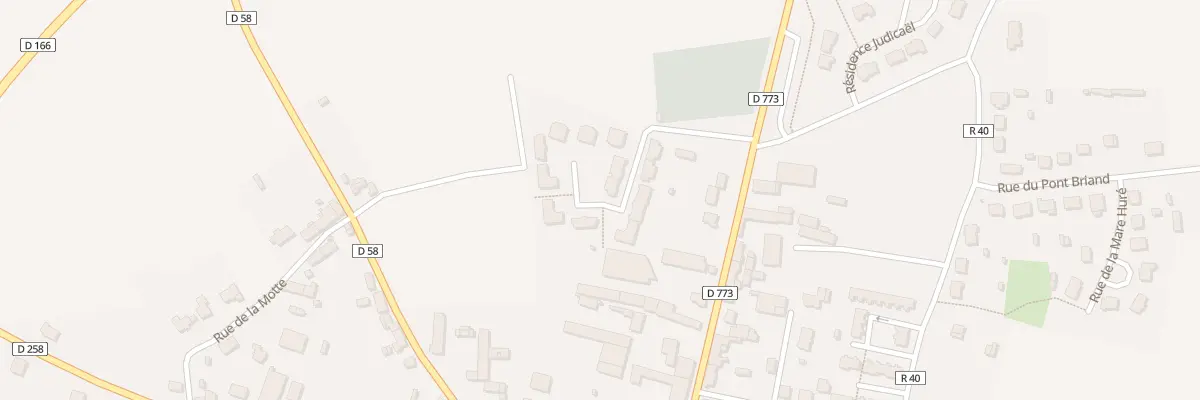 Plan du 5868 Rue de la Libération à Gaël