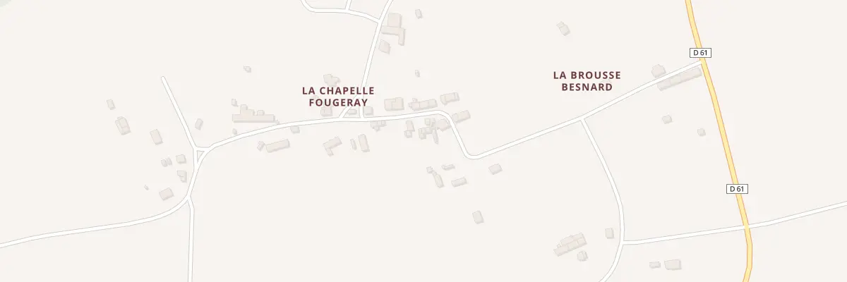 Plan du 7 La Chapelle Fougeray à Trédias
