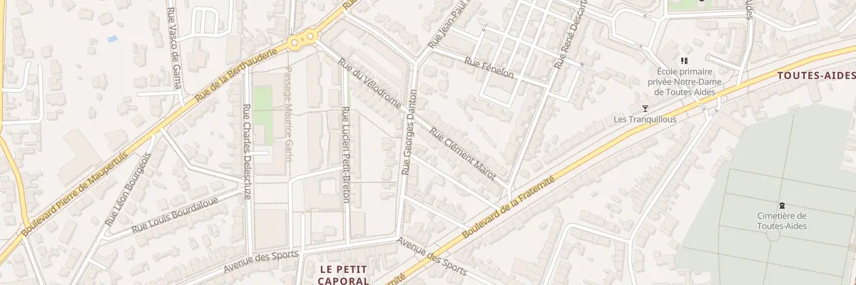 Plan du 27 Rue Clément Marot à Saint-Nazaire