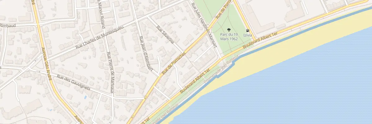 Plan du 121 Rue de Pornichet à Saint-Nazaire