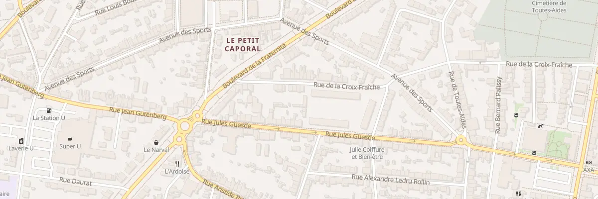 Plan du 71 Rue de la Croix Fraîche à Saint-Nazaire