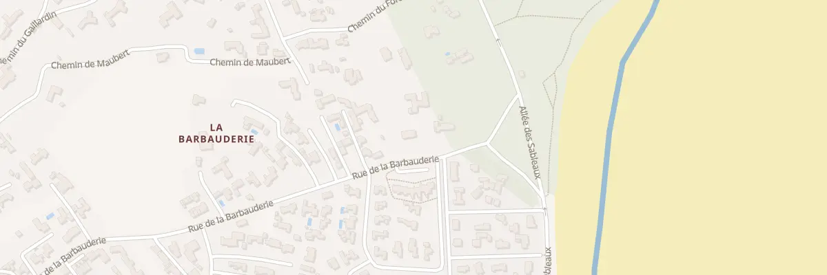 Plan du 75 Rue de la Barbauderie à Noirmoutier-en-l’Île