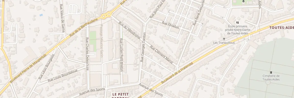 Plan du 29 Rue Clément Marot à Saint-Nazaire