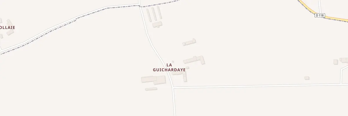 Plan du 10 La Guichardaye à Réminiac