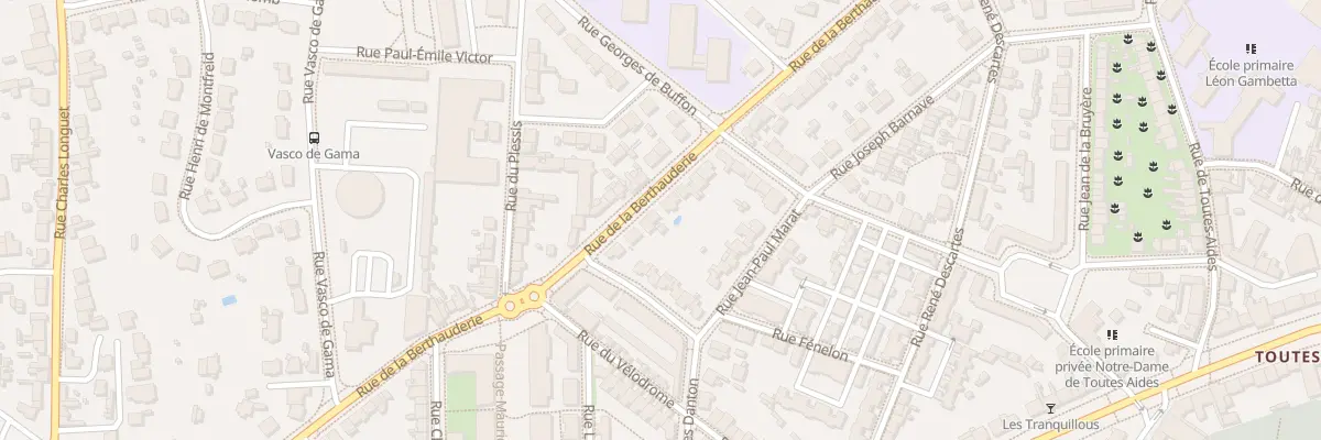 Plan du 41 Rue de la Berthauderie à Saint-Nazaire