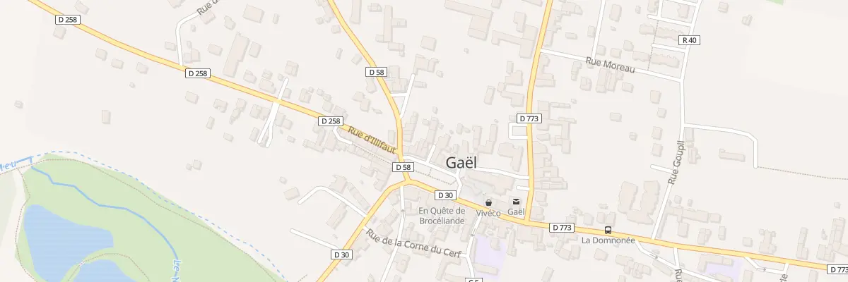 Plan du 6 Pl du Monument à Gaël