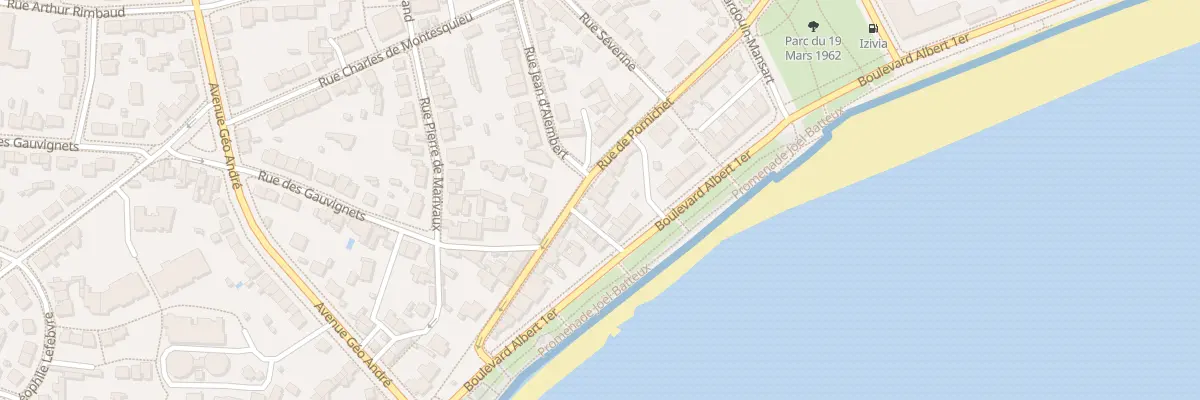 Plan du 133 Rue de Pornichet à Saint-Nazaire