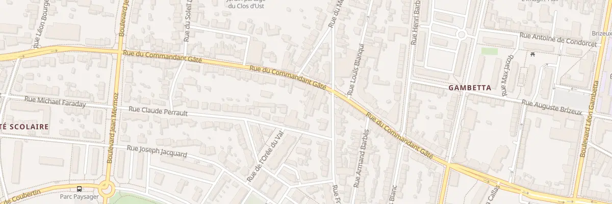 Plan du 39 Rue du Cdt Gustave Gate à Saint-Nazaire