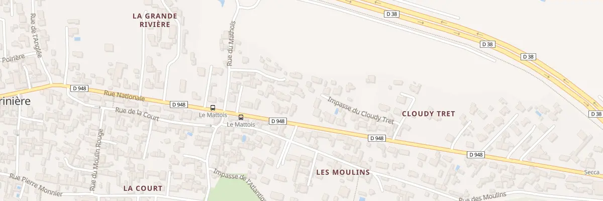 Plan du 111B Rue Nationale à La Guérinière
