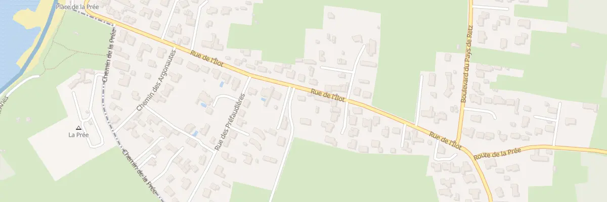 Plan du 21 Rue de l’Ilôt à La Plaine-sur-Mer