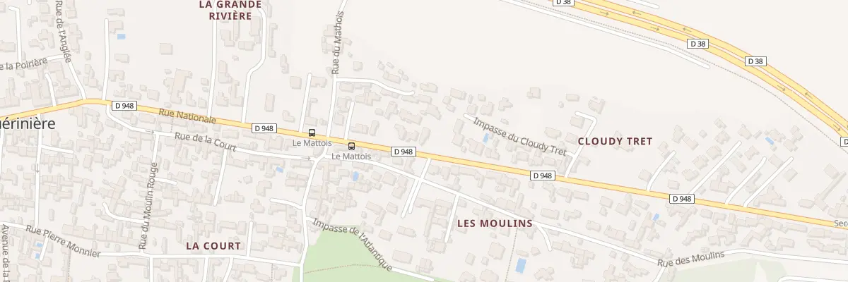 Plan du 111 Rue Nationale à La Guérinière