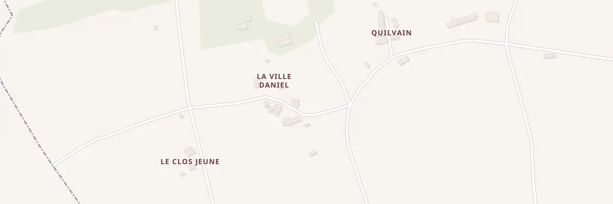 Plan du 2 La Ville Daniel à Saint-Nicolas-du-Tertre