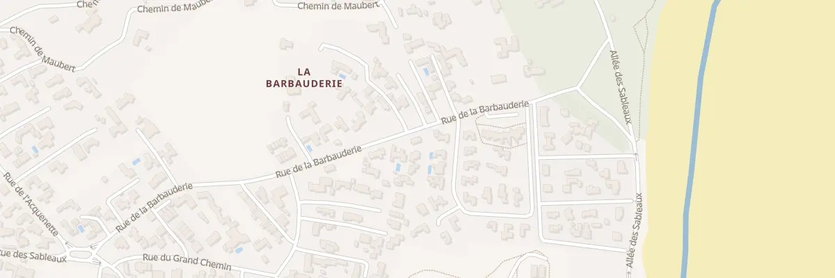 Plan du 52 Rue de la Barbauderie à Noirmoutier-en-l’Île