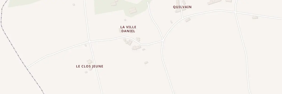 Plan du 1 La Ville Daniel à Saint-Nicolas-du-Tertre