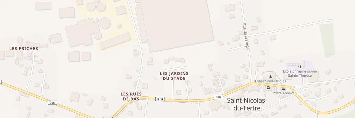 Plan du 5 Rue Les Jardins du Stade à Saint-Nicolas-du-Tertre