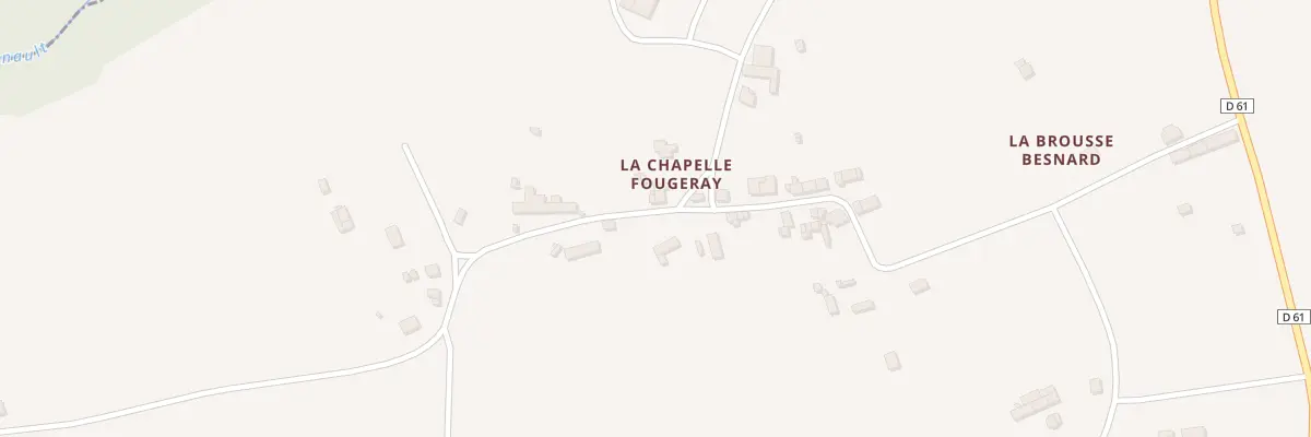 Plan du 20 La Chapelle Fougeray à Trédias