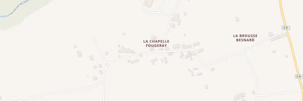 Plan du 18 La Chapelle Fougeray à Trédias