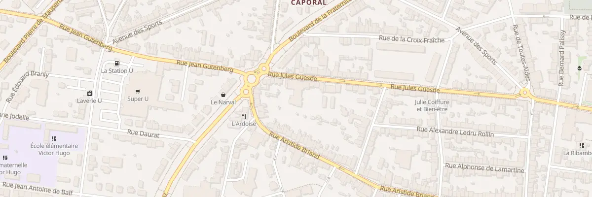 Plan du 71 Rue Jules Guesde à Saint-Nazaire