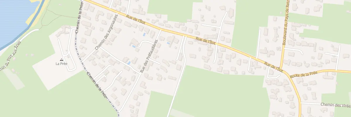 Plan du 25 Rue de l’Ilôt à La Plaine-sur-Mer