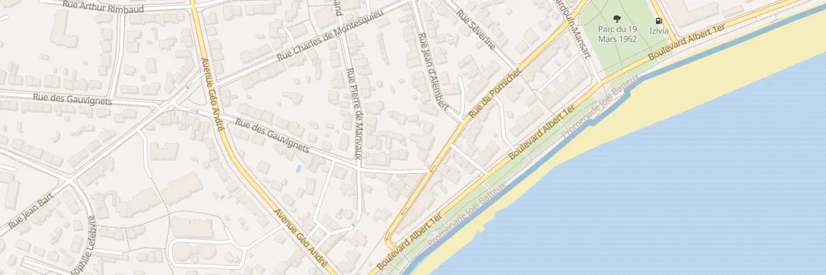 Plan du 156 Rue de Pornichet à Saint-Nazaire