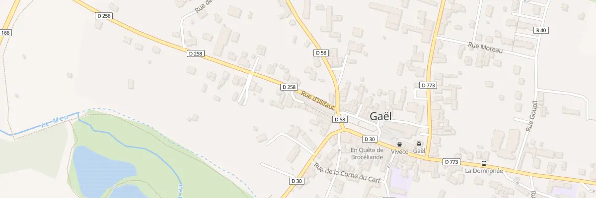 Plan du 11 Rue d’Illifaut à Gaël