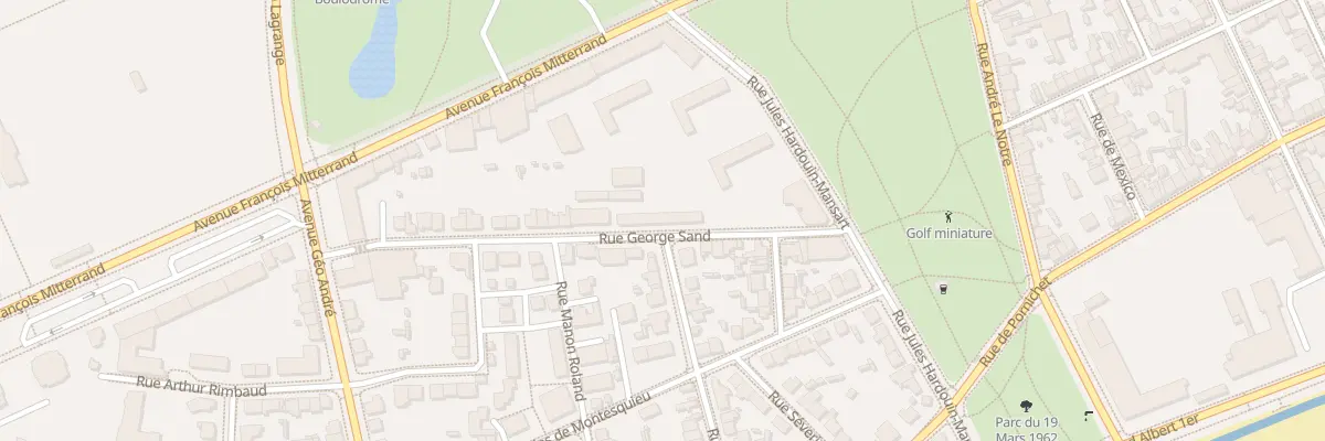 Plan du 6 Rue George Sand à Saint-Nazaire