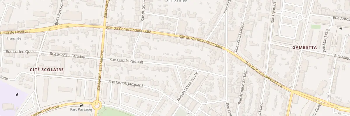 Plan du 32 Rue Claude Perrault à Saint-Nazaire