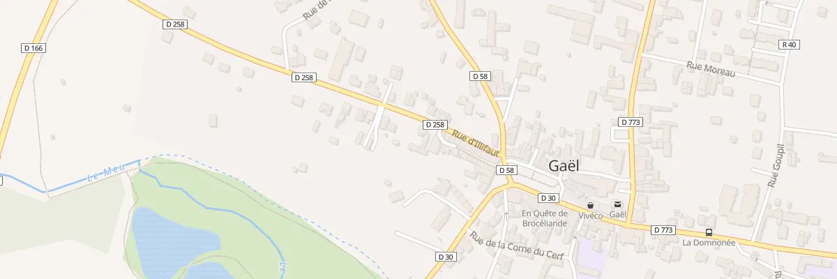 Plan du 15 Rue d’Illifaut à Gaël